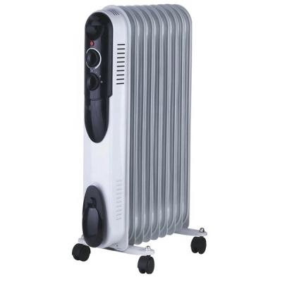 China 1500-Watt Hotel Oil Filled Radiant Compact Personal Electric Heater for sale