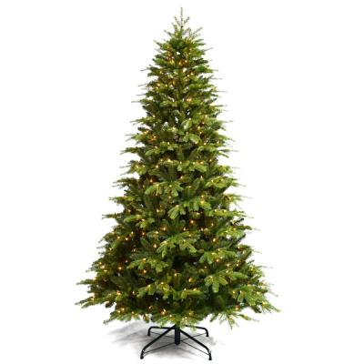 China 2294 (1115PE/1179PVC) 2022 New Year Christmas Tree 7.5ft Artificial Green Christmas Tree for sale