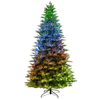 China Real Material Shenzhen Factory Ball And Ornaments Christmas Tree With Light for sale