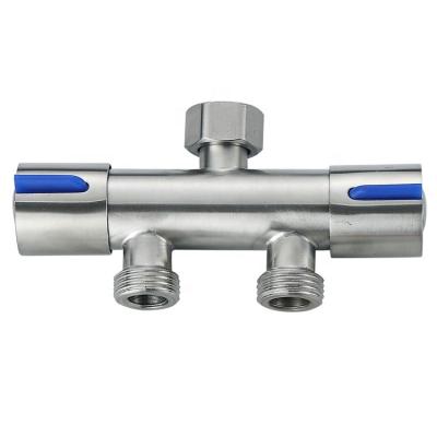 China Wholesale Modern Single Cold Ball Valve Wall Mounted Angle Valve 90 Degree Angle Valve Toilet For Sale OEM Polished Stainless for sale