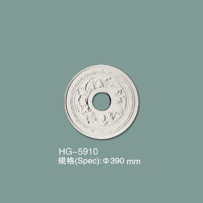 China Polyurethane Ceiling Medallion PU Ceiling Tile HG-5910 for sale