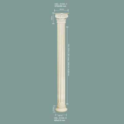 China Se trata de una columna romana de PU HG-5104. en venta