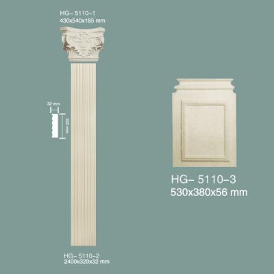 China PU Pillar PU Roman Column HG-5110 for sale