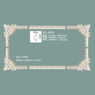 Cina Moulding angolo decorativo Pu angolo elegante e corniciHG-5709 in vendita