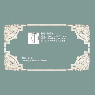 Cina Moulding angolo decorativo Pu angolo elegante e corniciHG-5711 in vendita