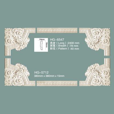 Cina Moulding angolo decorativo Pu angolo elegante e corniciHG-5712 in vendita