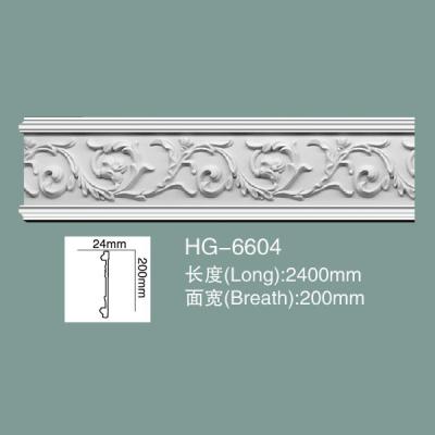 China Silla de PU Rail PU tablero de base de pared de poliuretano PU moldeado HG-6604 en venta