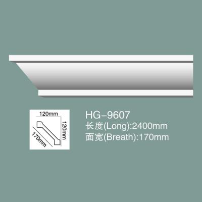 China PU-Deckenformung Polyurethankronenformung HG-9607 zu verkaufen