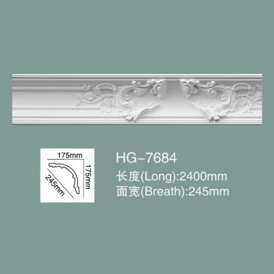 China Esfregaçamento de Polyurethane Crown Molding HG-7684 à venda