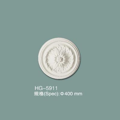 China Polyurethane Ceiling Medallion PU Ceiling Tile HG-5911 for sale