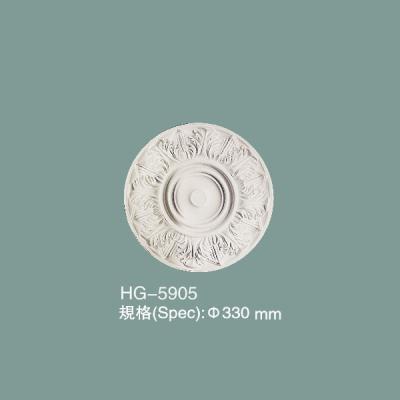 China Polyurethane Ceiling Medallion PU Ceiling Tile HG-5905 for sale