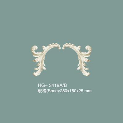 China Wall Decor Moulding Home Decor Veneer Accessories HG-3419 for sale