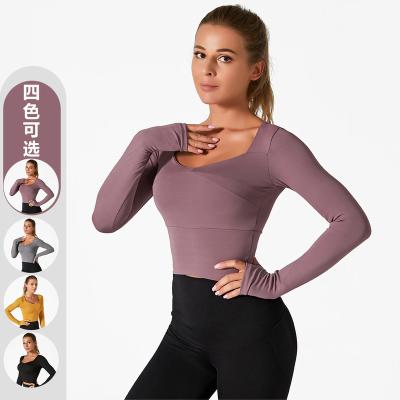 China RTS Breathable Female Ladies Gym Workout Clothing Seamless Sporty Fitness And Yoga Sets Woman Sports Wear for sale