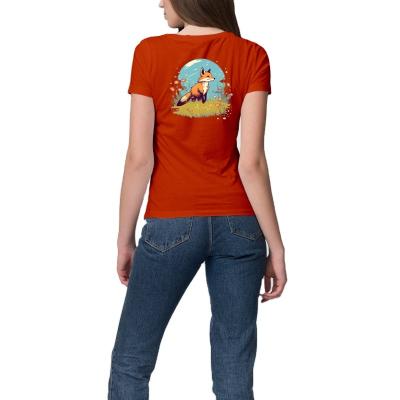 China Other Fashion 100%Cotton Designer Custom Cartoon Plus Size T-shirts Prints Brand Women's T-shirts Wholesale for sale