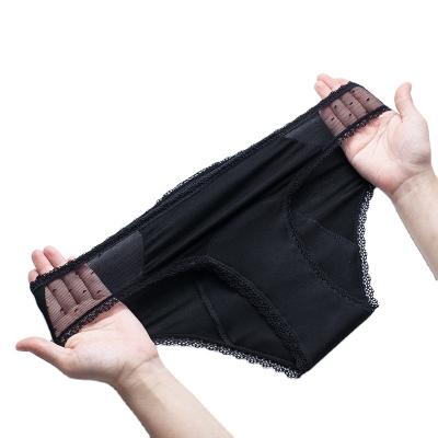 China 1564511 Menstrual Period Without Lace-Edge 4-Layer Breathable Sexy Leakproof Pad Under Panties Under Wear for sale