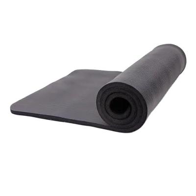 China Hot Sales NBR 1787901-3 Amazon Thickened Solid Color Density NBR Expanded Non-Slip Normal Yoga Mat With Strap for sale