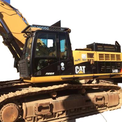 China Hotel Used Caterpillar CAT 349DL Excavator / Huge 50T CAT 349 Excavator for sale