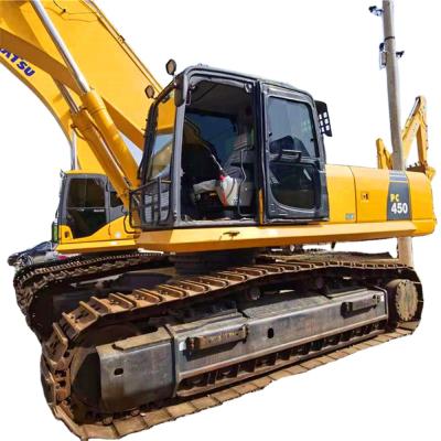 China Hotels sell large earth moving machinery used komastu excavator pc450-8 for sale