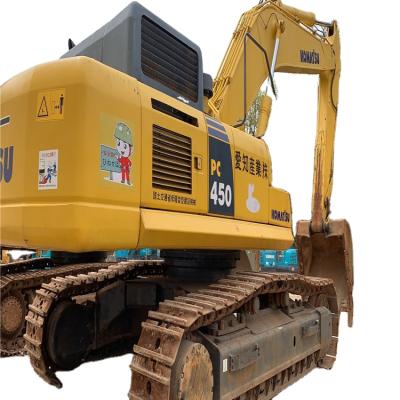 China Hotels fully protected independent cabin japan used komastu excavator komastu pc450-8 for sale