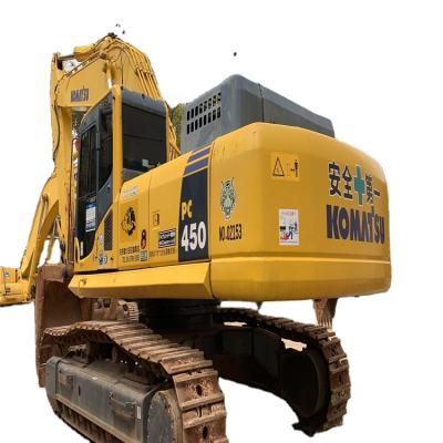 China Hotels fully protected independent cabin japan used big komastu excavator komastu pc450-8 for sale