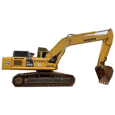 China Hotels fully protected independent cabin japan used excavator komastu big pc450-8 shanghai komastu port for sale