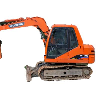 China hotels used dh80 doosan excavator doosan mini excavator cheap price for sale