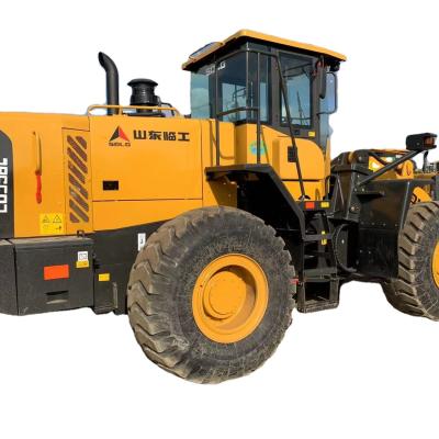 China Hotels Sell Used Large Earth Moving Machinery Loader Shandong Lingong LG956L for sale