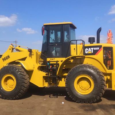 China Hotels 4WD mini wheel loader CAT 966H/hydraulic 16ton wheel loaders with bucket/blower/blade/snow paddle for sale