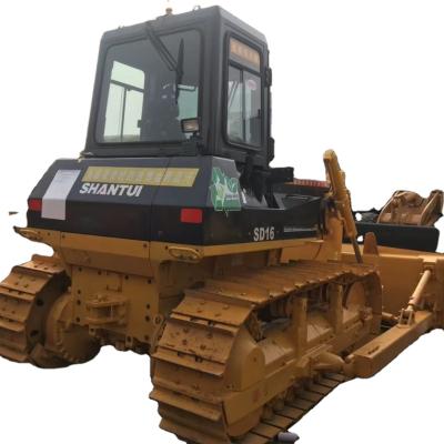 China Hotels sell uesd shantui SD16 construction earth moving machinery for sale