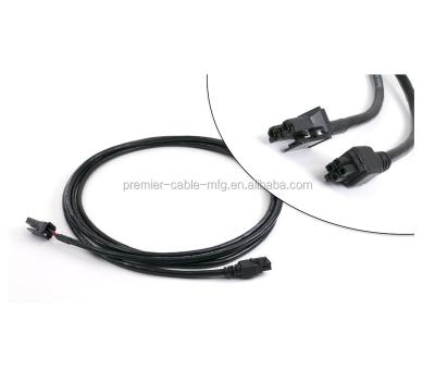 China audio & Video DC Power Cable, 4 Pin Molex Mini-Fit to 2 Pin Saber for sale