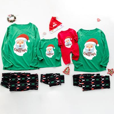 China Wholesale High Quality Christmas Cotton Thermal Pajamas Matching Family Christmas Pajamas for sale