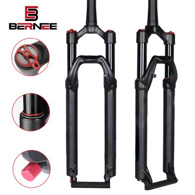 China Professional BMX Factory Mountain Bike Air 27.5/29ER Fork Front Fork Bicycle Tapered Tube Pressure Suspension for sale