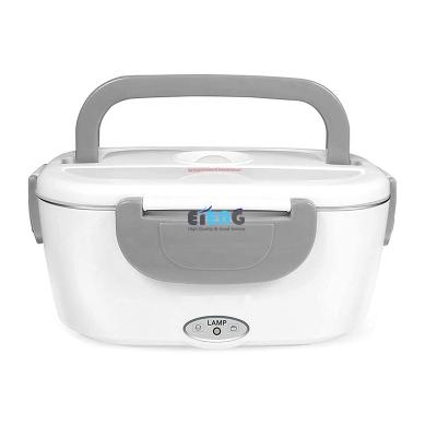 China Gray Easy Carry Sustainable Multifunction Dinner Bucket Tiffin Lunch Box Electric Lunch Box for sale