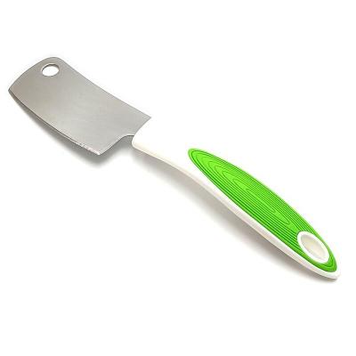 China Best selling plasticTPR stainless steel disposable kitchen tools hand kitchen knife set for sale