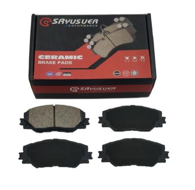 China Plastic bag shrink + neutral/brand box + carton box + pallet auto brake pad for toyato FJ CRUISER 04466-60010 or WVVA21947 for sale