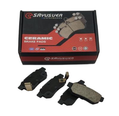 China auto brake pads factory brake pad for HONDA D743-7233 D364-7233 43022-SMG- E00 OEM standard size for sale