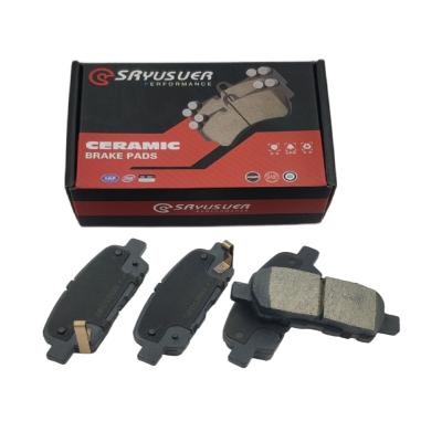 China Auto brake pad for Nissan ELGRAND JUKE QASHQAI/The QASHQAI OEM standard size 2 44060-8H385 GDB3057 GDB3508 GDB3294 GDB339 for sale