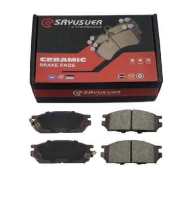 China Plastic bag shrink+neutral/brand box+carton box+pallet auto brake pad for toyato D534 for sale