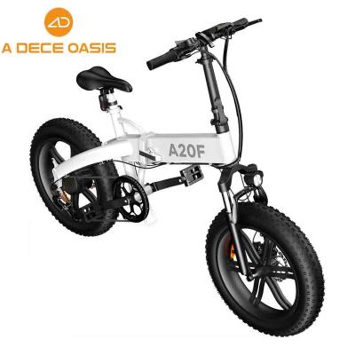 China City Folding Fat Tire Off Road Folding Ebike A20F Ebike Mountain Bike City Road Mountain Bike electric bicycle e-bike for sale