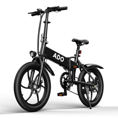 China Aluminum Alloy A20 350W Frame Lithium Battery Folding e Bike AGITATION Exercise Bike Road Mountain City Electric Bike for sale