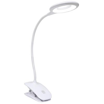 China Flexible eye protection adjustable brightness angle Metal led light desk lamp clip reading lamp for study for sale