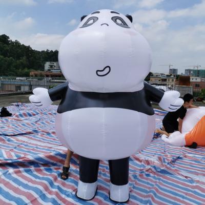 China Adverstising inflatable panda bear for advertising /outdoor decoration inflatable panda model for sale