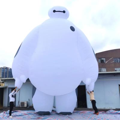 China Adverstising Baymax Inflatable Mascot Costume /Inflatable Robot Baymax For Kids Amusement Park for sale