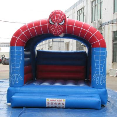 China PVC Inflatable Garden House Inflatable Spiderman Bounce Moonwalk for sale