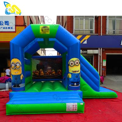 China PVC Commercial Bouncers Jumping Castles Slide Inflatable for sale