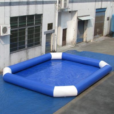 China premium 0.6mm or 0.9mm pvc tarpaulin inflatable swimming pool / large inflatable swimming pool for sale