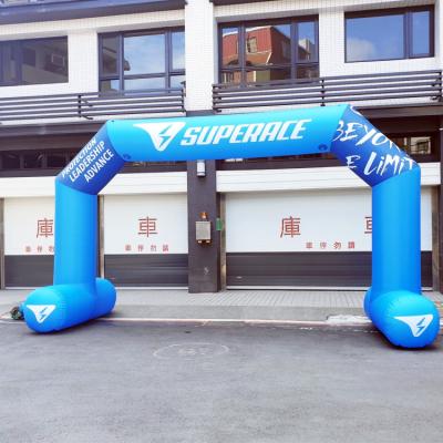 China Adverstising Start Outdoor Custom Printing Inflatable Arch /Finish Running Racing Line for sale