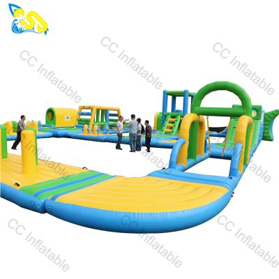 China 0.6/0.9mm PVC Fun Inflatable Water Park Games Floating Aqua Park Commercial Design Build On Sale for sale