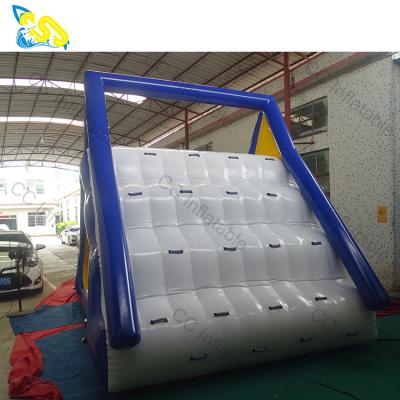 China amusement park cheap 0.6/0.9mm pvc price inflatable water park apply to theme water park inflatable floating water slide for sale