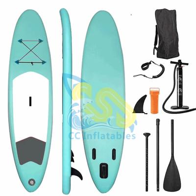 China Unisex Factory Supplied Inflatable SUP Stand Up Paddle Board Traveling Surfboard for sale